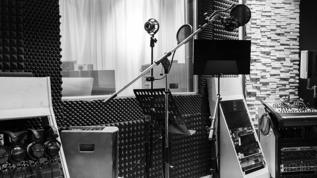 Mianomusic - Aufnahmeraum für Kreative im Studio Schallmoos Salzburg